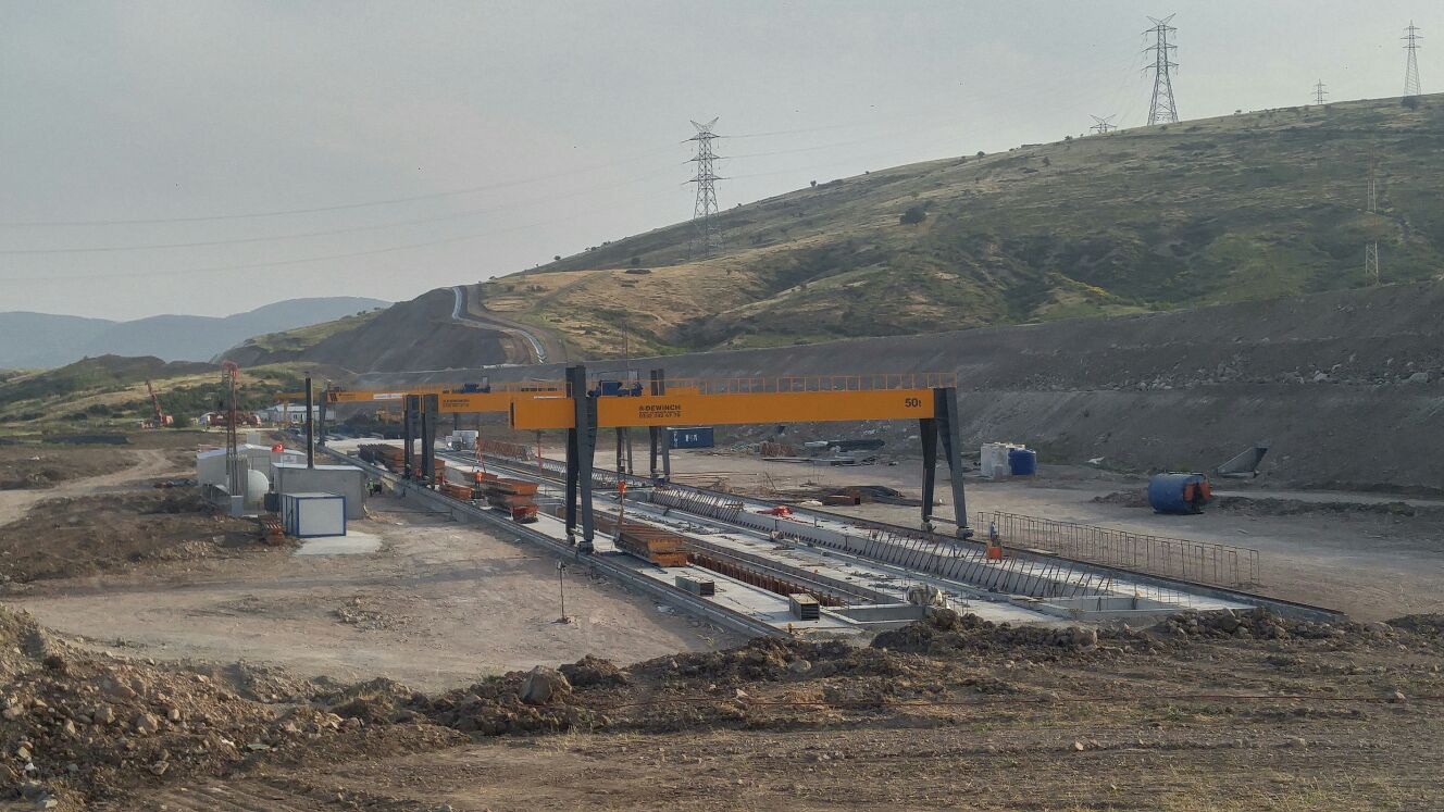Gaziantep Çevre Otoyol Projesi ( Omega Öngermeli 174 Adet Kiriş İmalatı Ve Montajı )